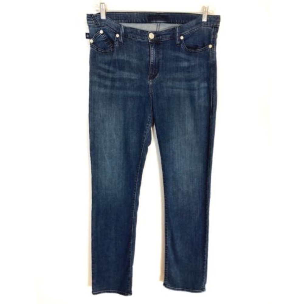 Rock & Republic Jeans Straight Soft Stretchy Sz 16